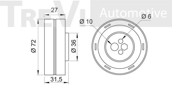 Buy Trevi automotive TD1040 at a low price in United Arab Emirates!