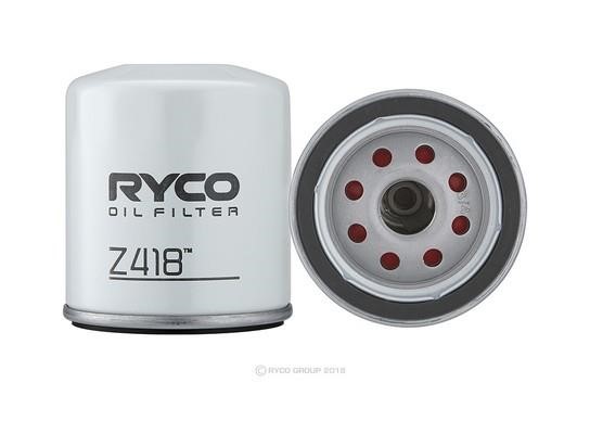 RYCO Z418 Oil Filter Z418