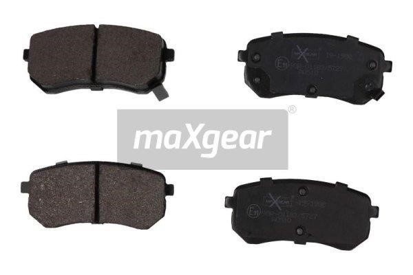 Brake pad Hyundai i10: 191988 Maxgear Brake pad set