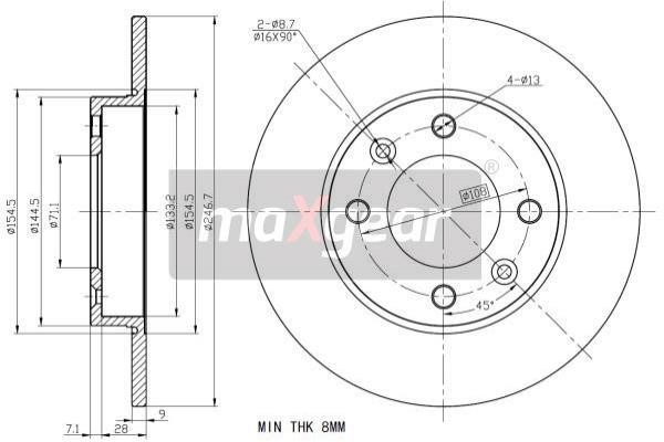 Buy Maxgear 19-0817MAX at a low price in United Arab Emirates!