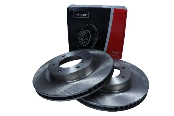Front vented brake disc Maxgear 192391