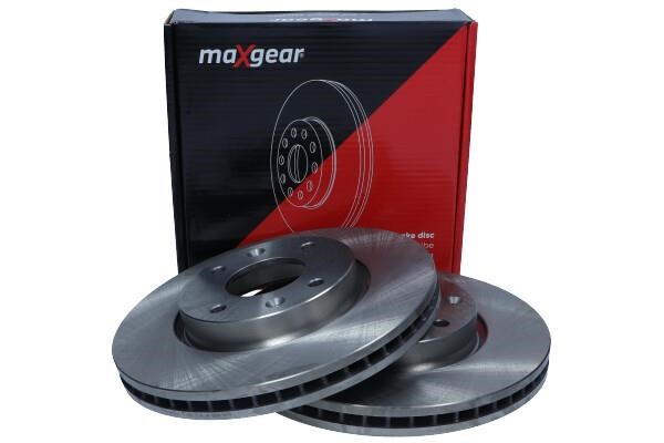 Front brake disc ventilated Maxgear 19-1256