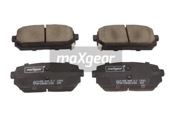 Maxgear 19-2990 Rear disc brake pads, set 192990