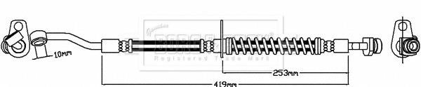 Borg & beck BBH8214 Brake Hose BBH8214