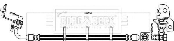 Borg & beck BBH8520 Brake Hose BBH8520