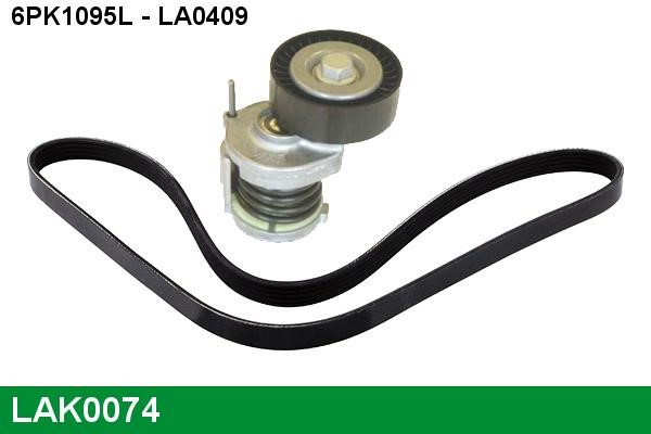 Lucas diesel LAK0074 Drive belt kit LAK0074