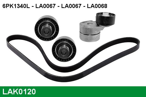 Lucas Electrical LAK0120 Drive belt kit LAK0120
