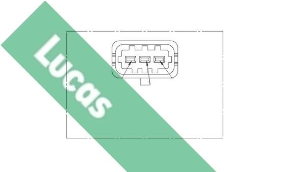 Camshaft position sensor Lucas Electrical SEB2074