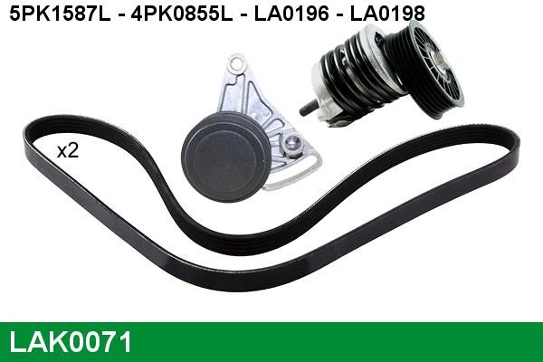 Lucas Electrical LAK0071 Drive belt kit LAK0071