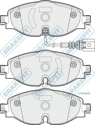APEC braking PD3365 Brake Pad Set, disc brake PD3365