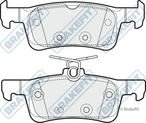 APEC braking PD3835 Brake Pad Set, disc brake PD3835