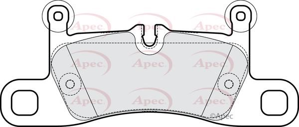 APEC braking PAD2274 Brake Pad Set, disc brake PAD2274