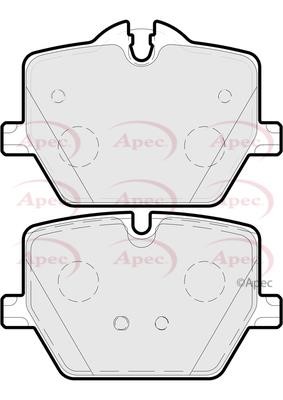 APEC braking PAD2296 Brake Pad Set, disc brake PAD2296