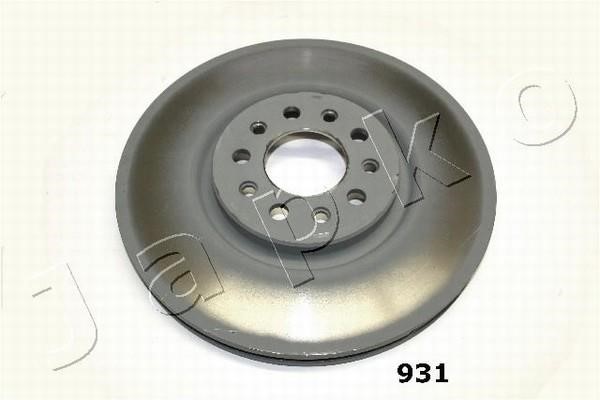 Japko 60931 Front brake disc ventilated 60931