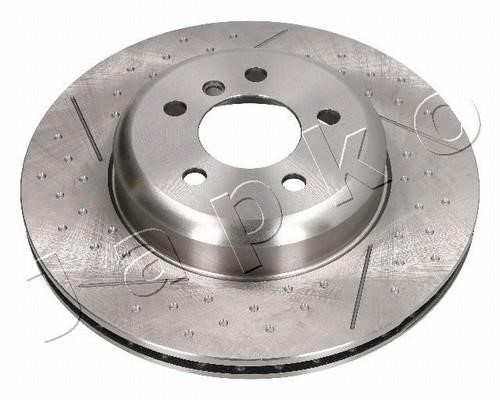 Japko 610139 Rear ventilated brake disc 610139