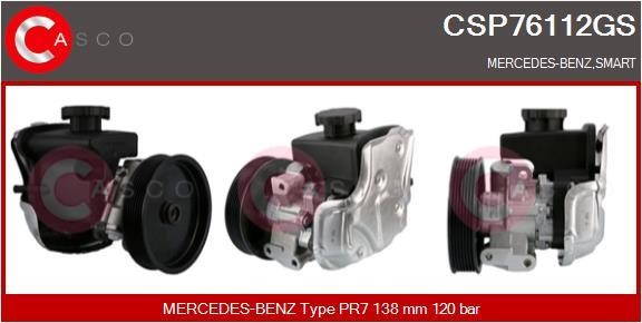 Casco CSP76112GS Hydraulic Pump, steering system CSP76112GS
