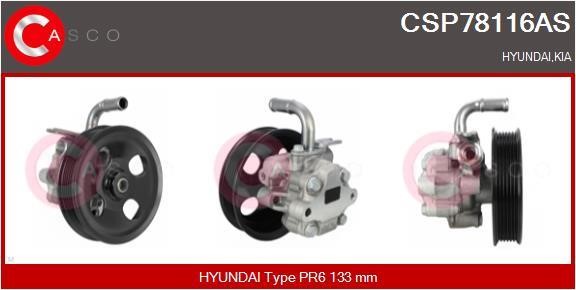 Casco CSP78116AS Hydraulic Pump, steering system CSP78116AS