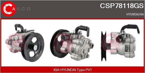 Casco CSP78118GS Hydraulic Pump, steering system CSP78118GS
