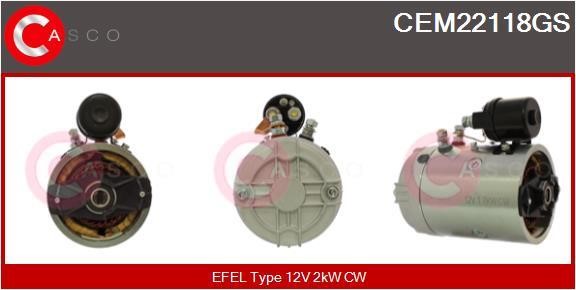 Casco CEM22118GS Electric motor CEM22118GS