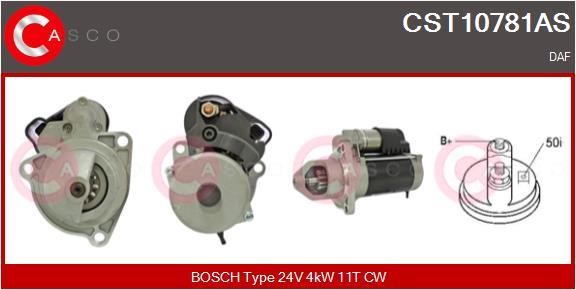 Casco CST10781AS Starter CST10781AS CST10781AS Casco Starter