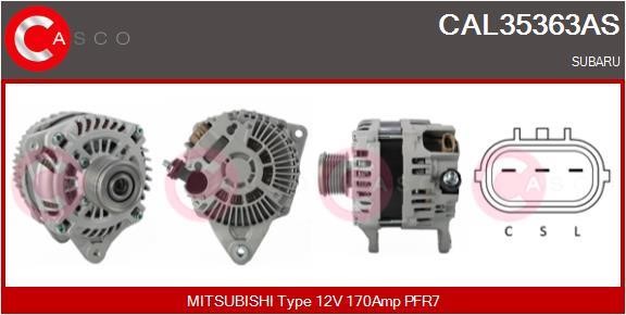 Casco CAL35363AS Alternator CAL35363AS