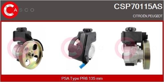Casco CSP70115AS Hydraulic Pump, steering system CSP70115AS