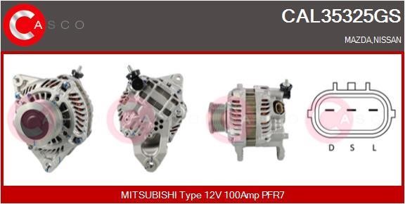 Casco CAL35325GS Alternator CAL35325GS