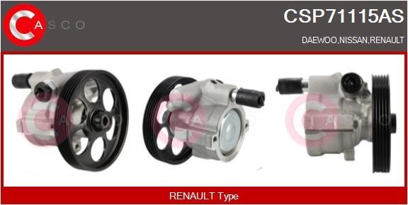 Casco CSP71115AS Hydraulic Pump, steering system CSP71115AS