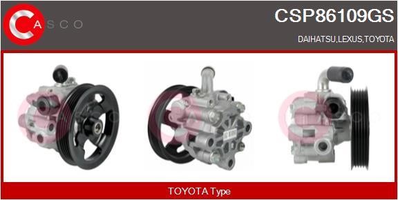 Casco CSP86109GS Hydraulic Pump, steering system CSP86109GS