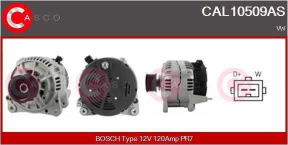 Casco CAL10509AS Alternator CAL10509AS