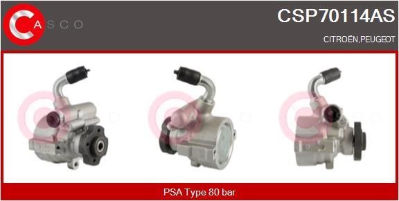 Casco CSP70114AS Hydraulic Pump, steering system CSP70114AS