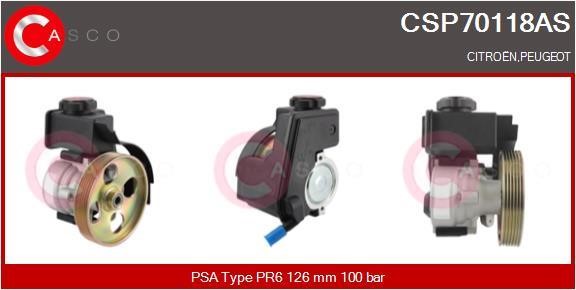Casco CSP70118AS Hydraulic Pump, steering system CSP70118AS