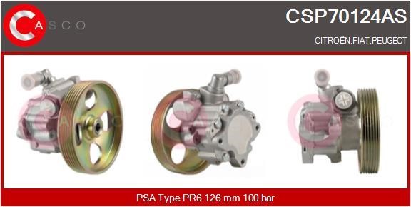 Casco CSP70124AS Hydraulic Pump, steering system CSP70124AS