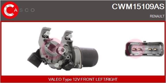 Window wiper motor Citroen: CWM15109AS Casco Wipe motor