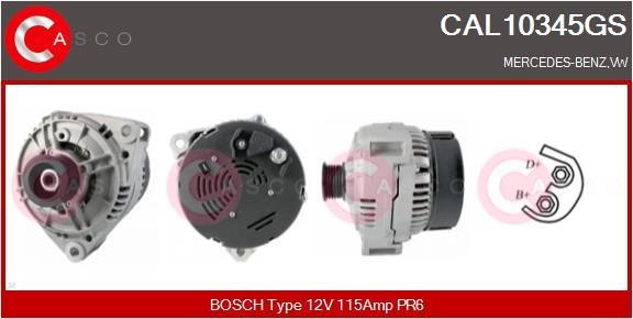 Casco CAL10345GS Alternator CAL10345GS