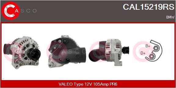 Casco CAL15219RS Alternator CAL15219RS