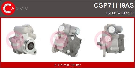 Casco CSP71119AS Hydraulic Pump, steering system CSP71119AS