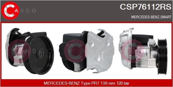 Casco CSP76112RS Hydraulic Pump, steering system CSP76112RS
