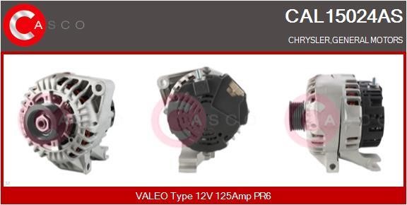 Casco CAL15024AS Alternator CAL15024AS
