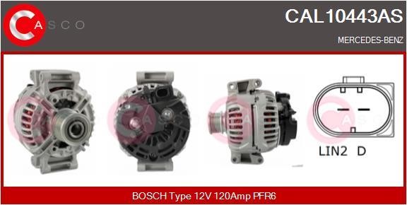 Casco CAL10443AS Alternator CAL10443AS