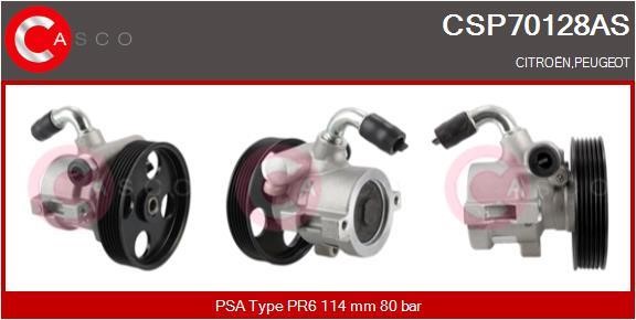 Casco CSP70128AS Hydraulic Pump, steering system CSP70128AS