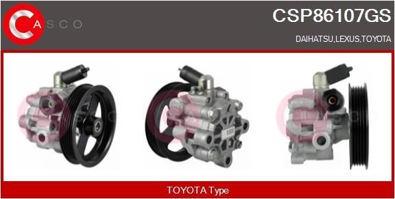 Casco CSP86107GS Hydraulic Pump, steering system CSP86107GS