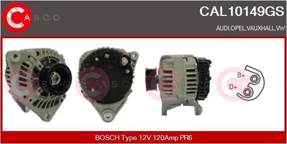 Casco CAL10149GS Alternator CAL10149GS