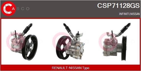 Casco CSP71128GS Hydraulic Pump, steering system CSP71128GS