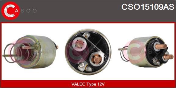 Casco CSO15109AS Solenoid Switch, starter CSO15109AS