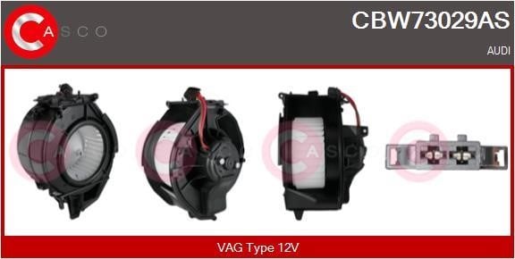 Blower motor Audi R8: CBW73029AS Casco Fan assy - heater motor