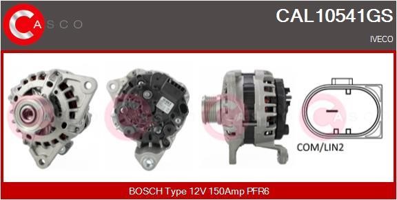 Casco CAL10541GS Alternator CAL10541GS