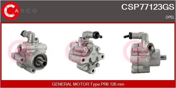 Casco CSP77123GS Hydraulic Pump, steering system CSP77123GS