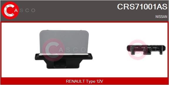 Casco CRS71001AS Resistor, interior blower CRS71001AS