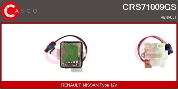 Casco CRS71009GS Resistor, interior blower CRS71009GS
